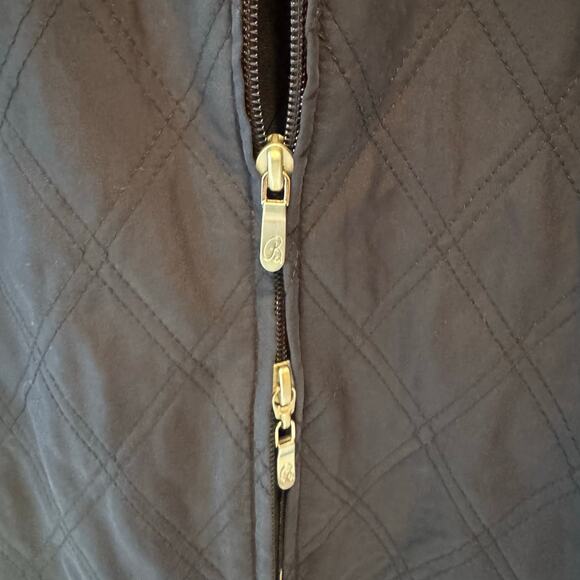 Masters Golf Tournament Women’s S Silk Quilted Vest Bobby Jones Water Resistant - Picture 6 of 10